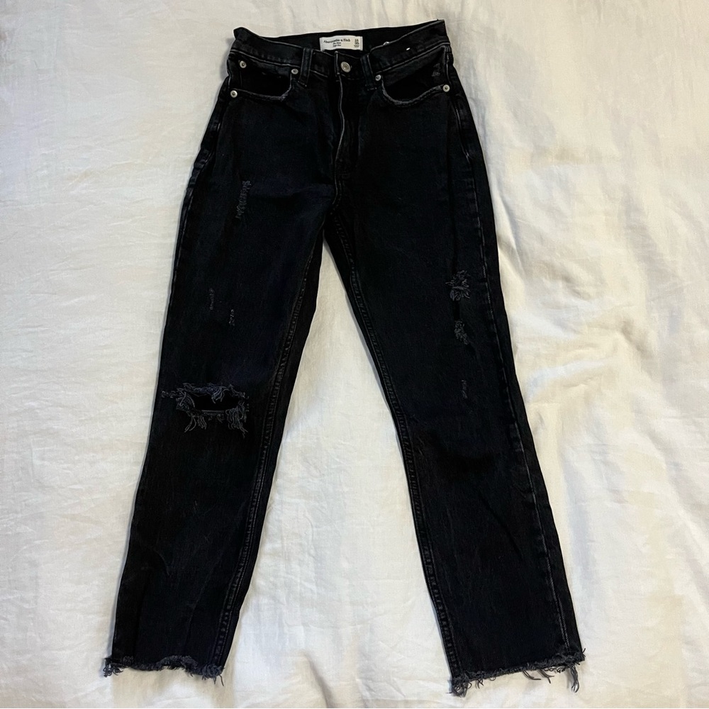 Abercrombie mom jeans